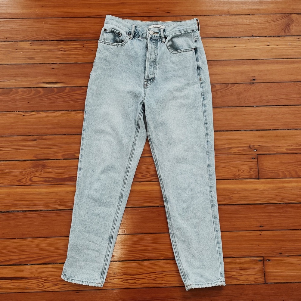 Pacsun Ultra High Rise Slim Light Wash Blue Jeans